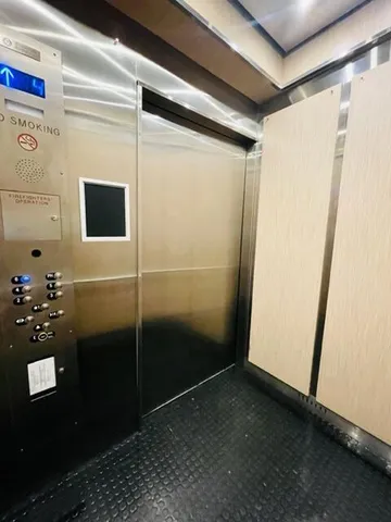a view of wooden floor in an empty room