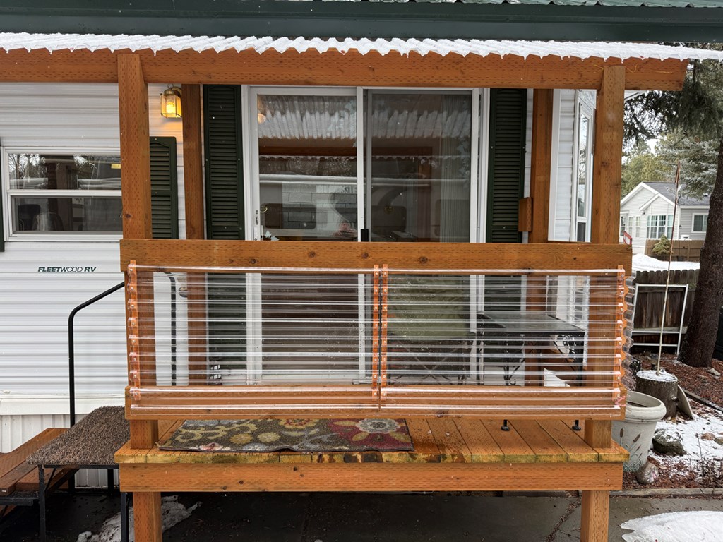 13 F Street Cascade, ID 83611 - Photo 12 of 26 Main Entry Deck