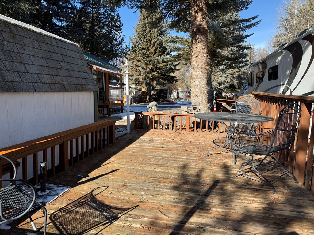 13 F Street Cascade, ID 83611 - Photo 14 of 26 Sun Deck in Back