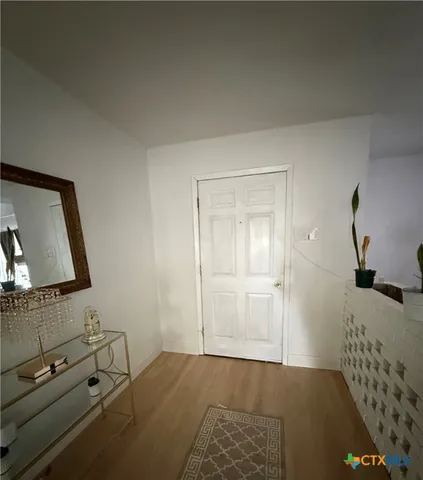 a view of a livingroom with a couch