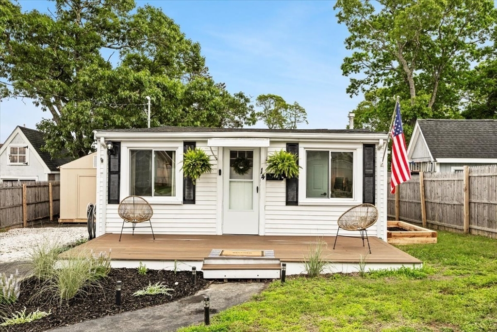 14 Pinehurst Drive Wareham, MA 02571 - Photo 29 of 41 a view of house with backyard and sitting area