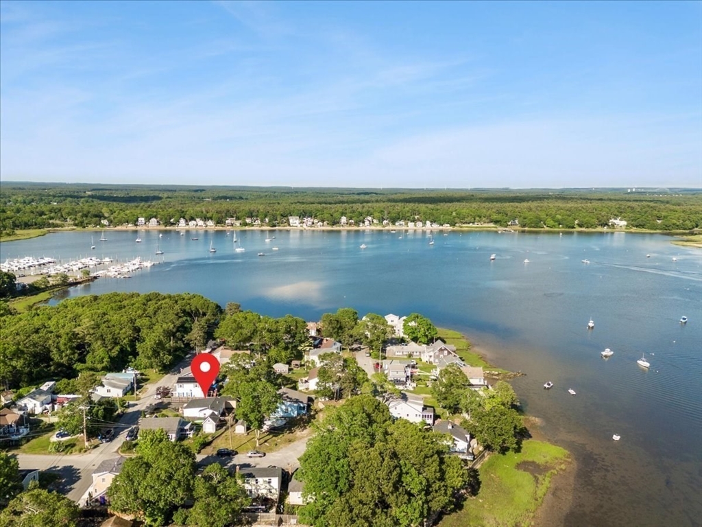 14 Pinehurst Drive Wareham, MA 02571 - Photo 32 of 41 a view of a lake with a mountain view