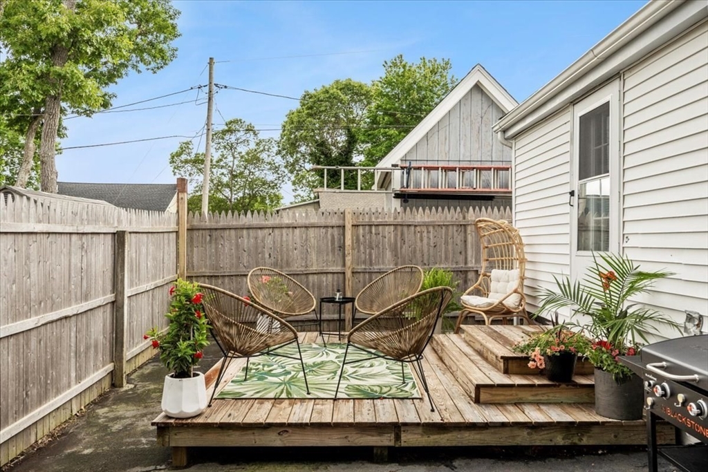 14 Pinehurst Drive Wareham, MA 02571 - Photo 33 of 41 a view of a house with backyard and sitting area