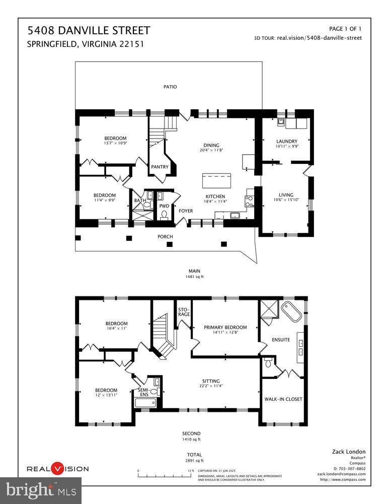 5408 Danville Street Springfield, VA 22151 - Photo 29 of 29 a black and white photo of a painting