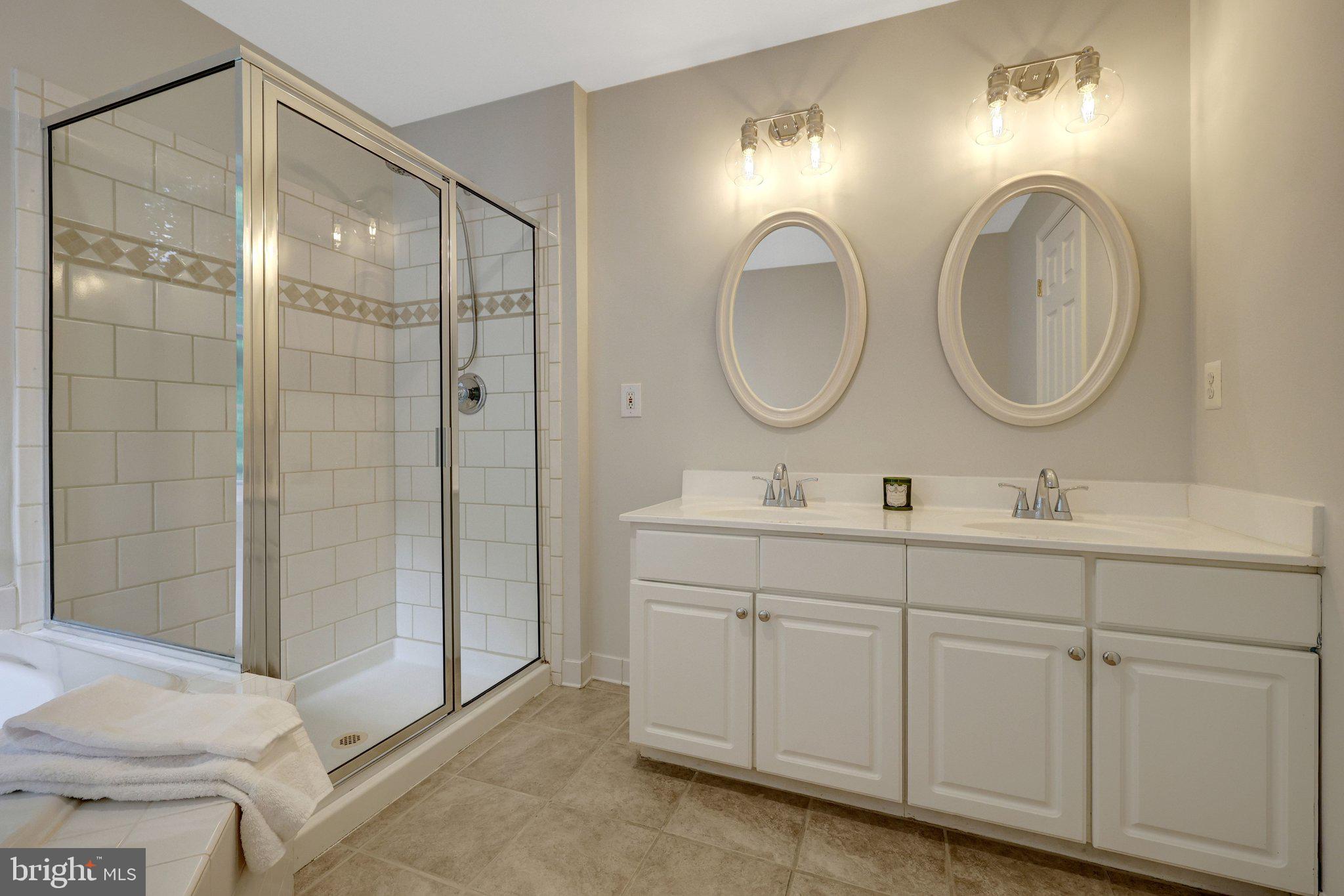 1268 Wild Hawthorn Way Reston, VA 20194 - Photo 31 of 55 Double Vanity w/ Updated Lighting