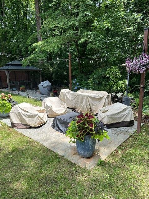 2434 Rockcliff Road Southeast Atlanta, GA 30316 - Photo 12 of 13 a view of a table and chairs in back yard