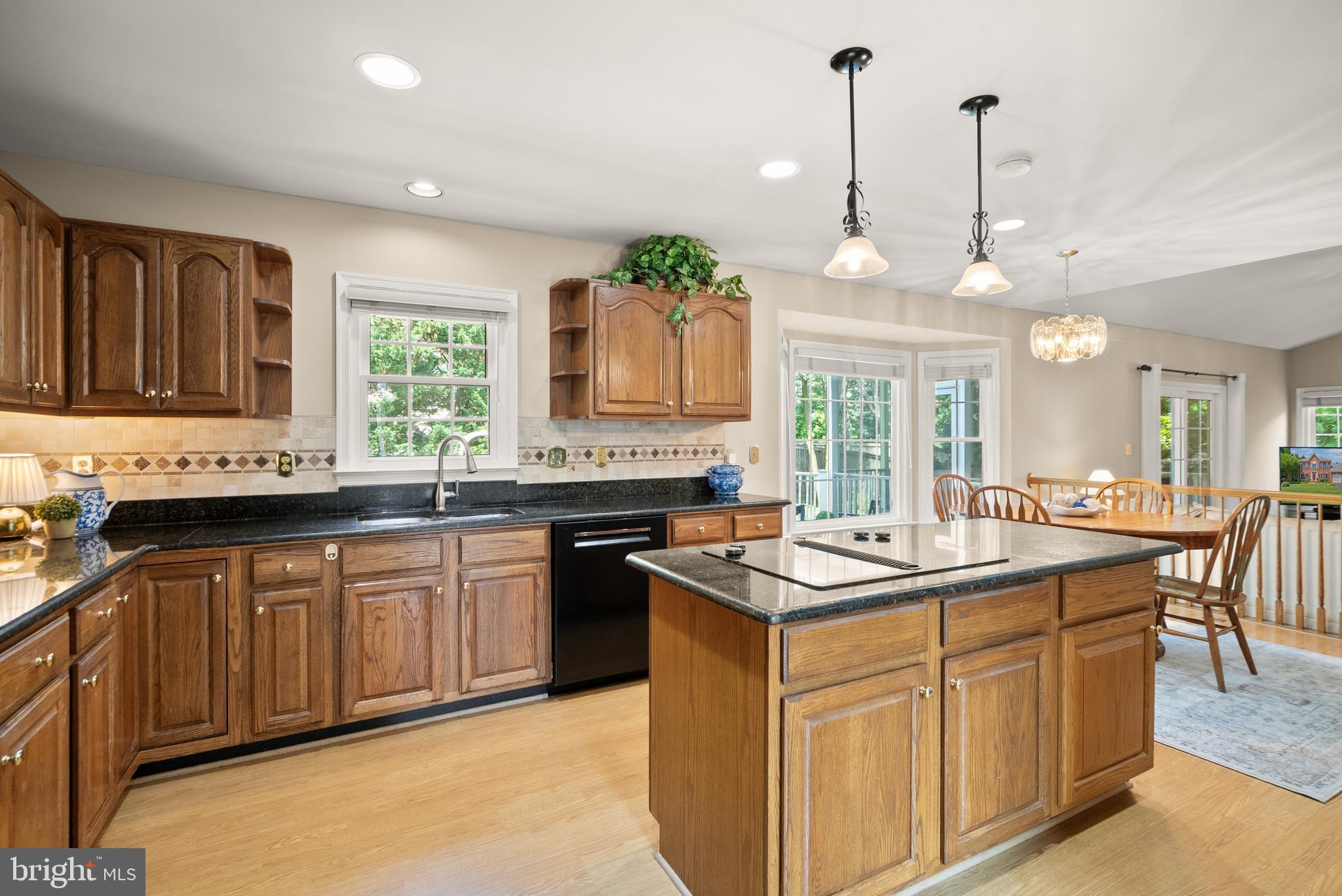 2614 Iron Forge Road Oak Hill, VA 20171 - Photo 8 of 48 Spacious kitchen with center island