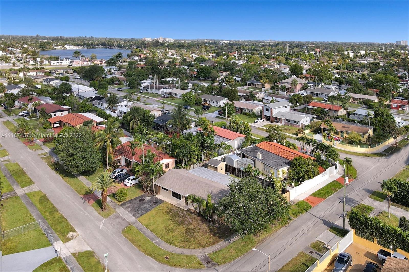 10401 Southwest 53rd Street Miami, FL 33165 - Photo 48 of 53 an aerial view of residential houses with outdoor space and trees