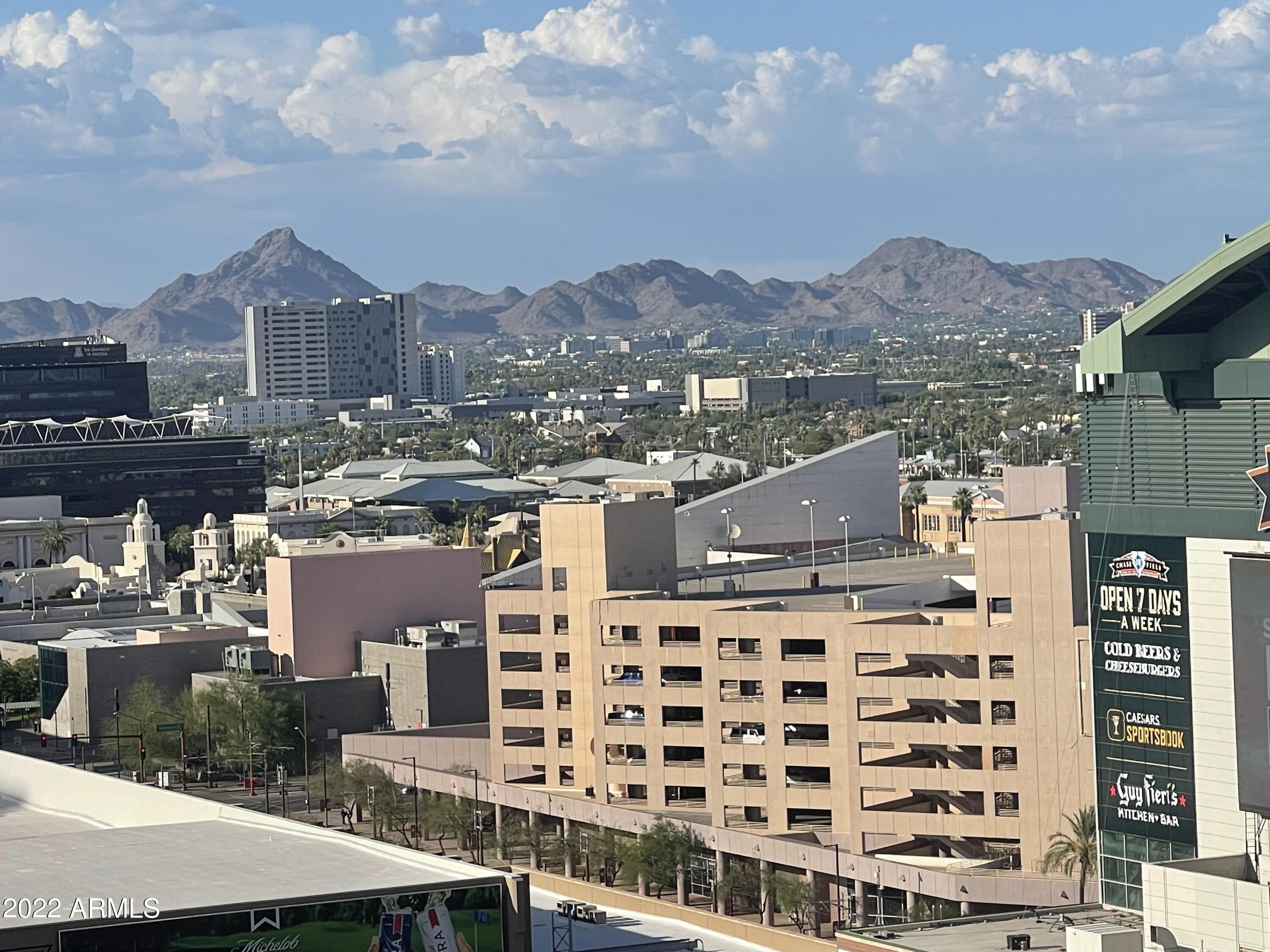 310 South 4th Street, Unit 1507 Phoenix, AZ 85004 - Photo 6 of 24 a city view with tall buildings