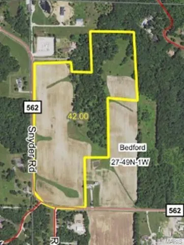 $1,255,800 | 42 Acres Snyder Road, Troy, MO 63379
