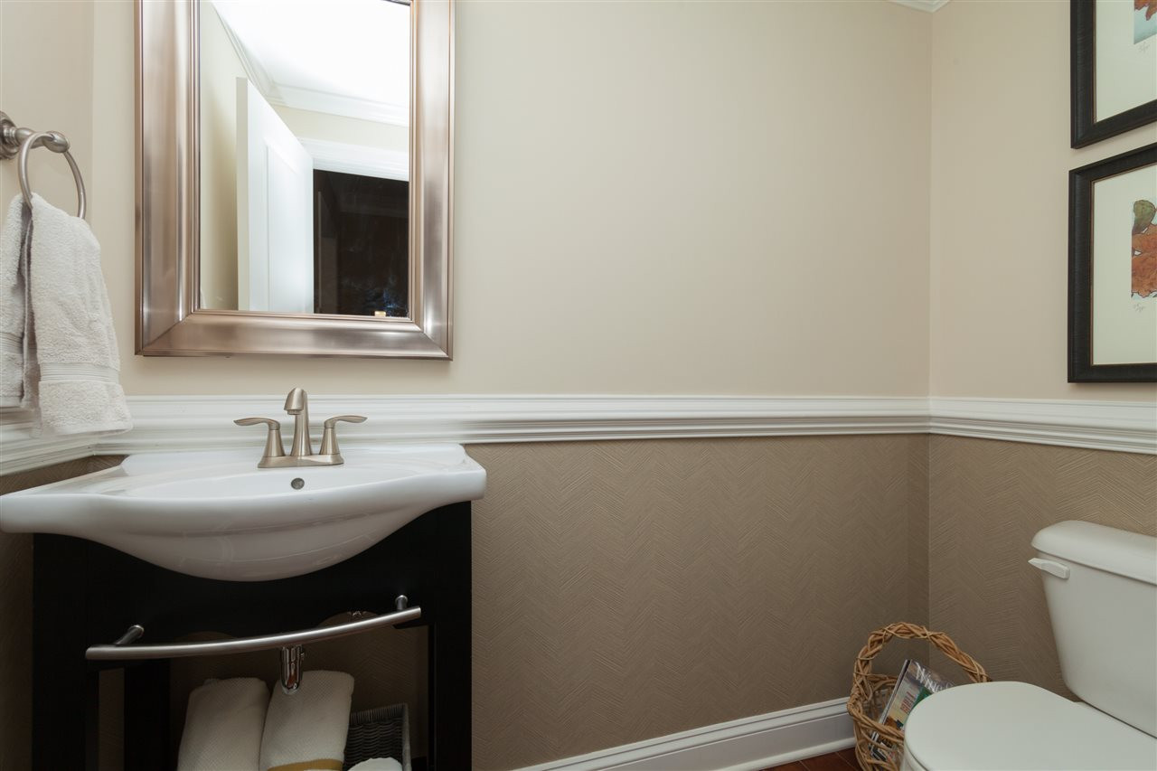 Classic powder room in downstairs of home! Powder Room