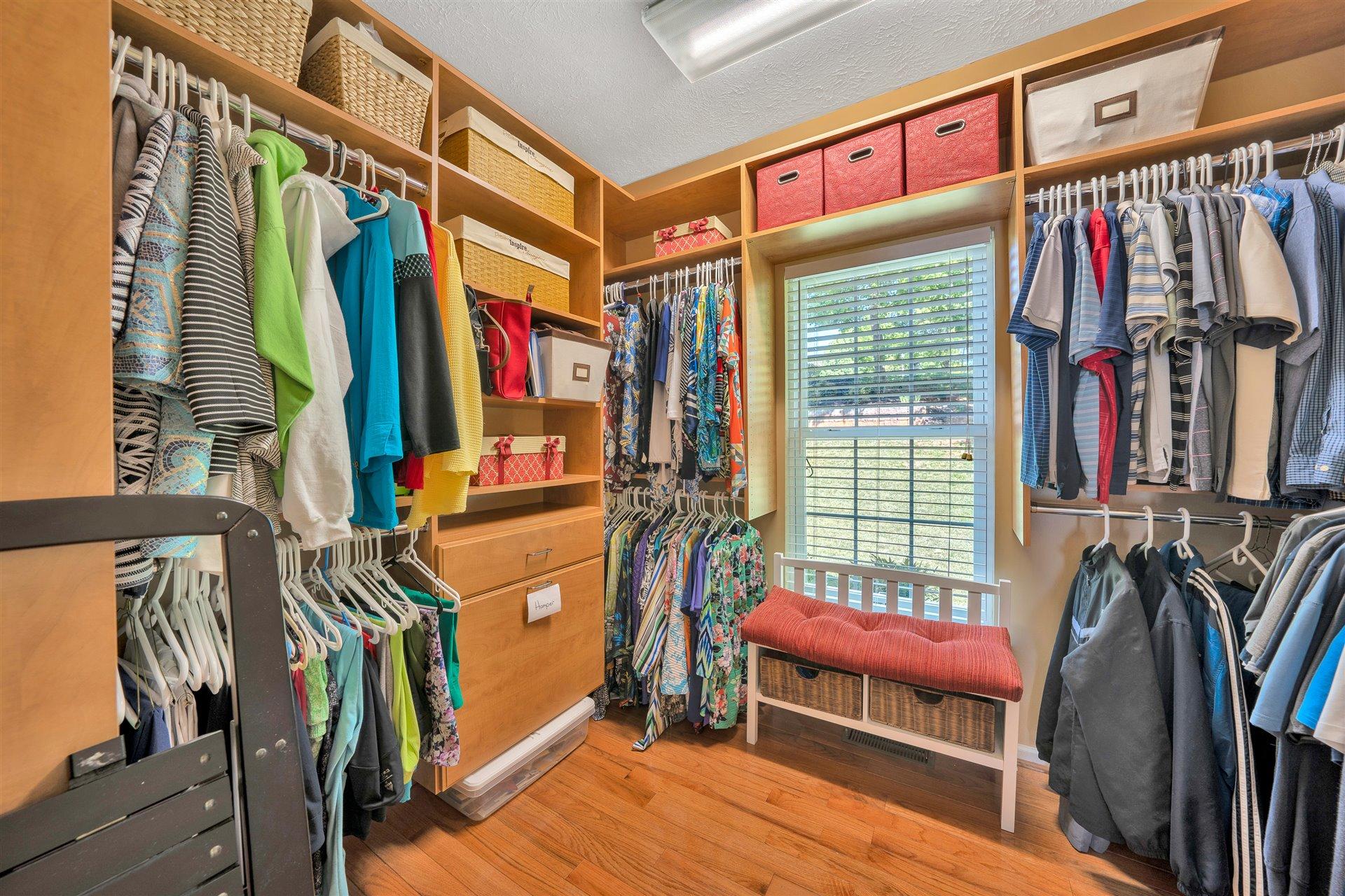 11 Cedar Bay Road Union Hall, VA 24176 - Photo 30 of 60 a view of walk in closet with clothes and shoes