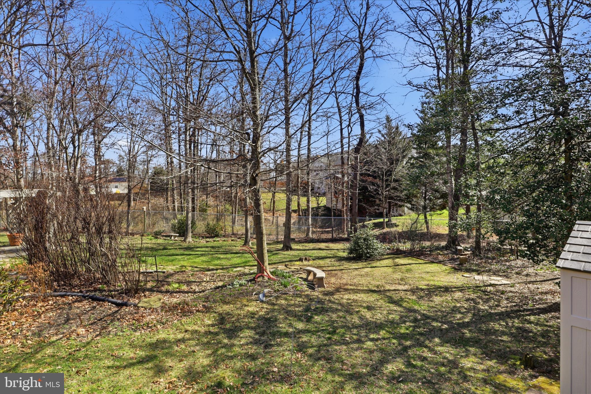 8109 Overton Court Springfield, VA 22153 - Photo 33 of 38 a view of a yard with a tree