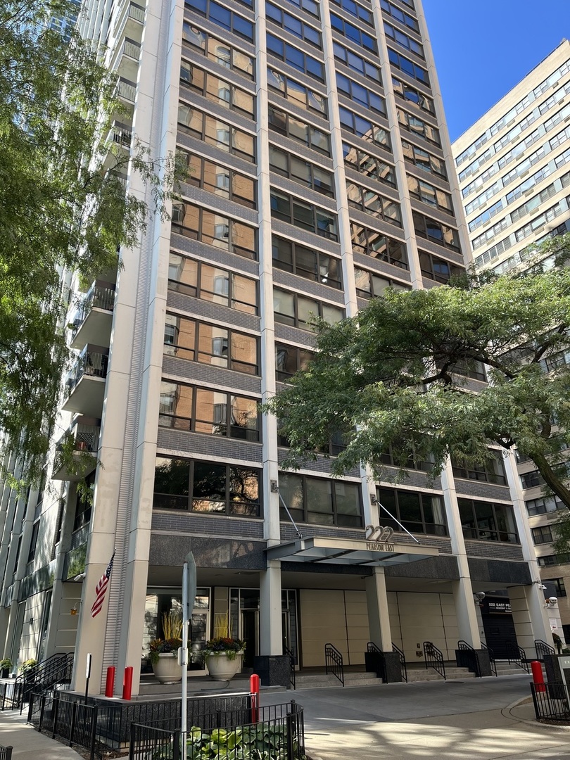 222 East Pearson Street, Unit 1406 Chicago, IL 60611 - Photo 2 of 30 a front view of a multi story building