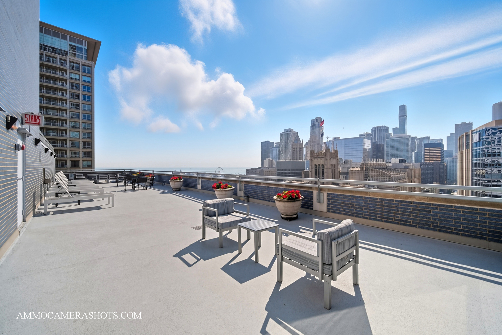 222 East Pearson Street, Unit 1406 Chicago, IL 60611 - Photo 25 of 30 a view of a terrace with sitting area