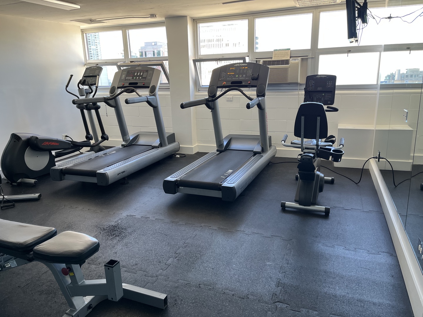 222 East Pearson Street, Unit 1406 Chicago, IL 60611 - Photo 29 of 30 a view of a room with gym equipment
