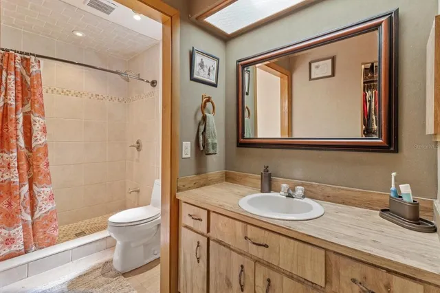 a view of outdoor space yard deck patio and outdoor kitchen