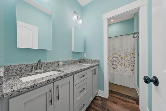 a view of gym equipment and children