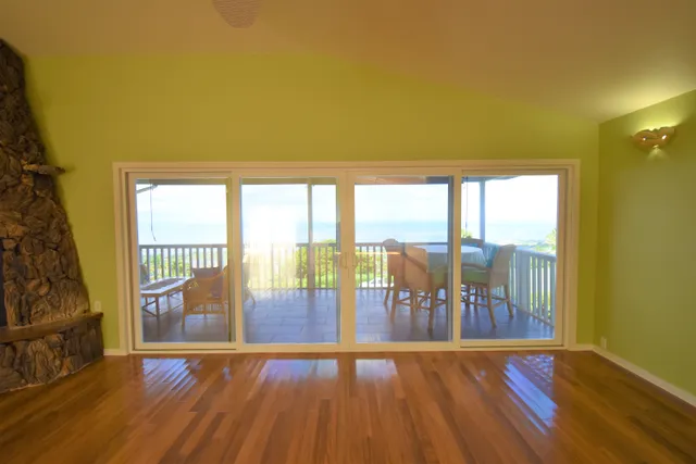 a view of livingroom with furniture and windows