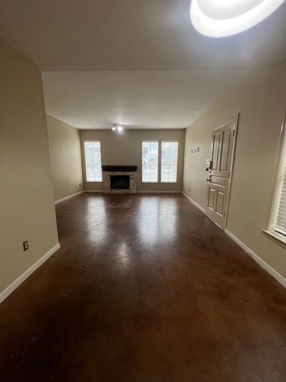 2529 Rio Grande Street, Unit 31 Austin, TX 78705 - Photo 2 of 21 a view of empty room with fireplace and wooden floor