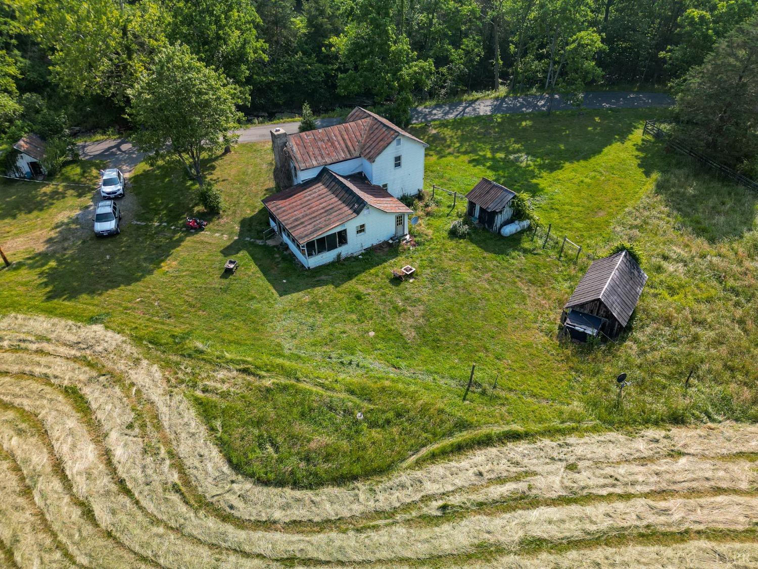 1095 Blacks Creek Road Lexington, VA 24450 - Photo 4 of 35 a view of a house with a yard