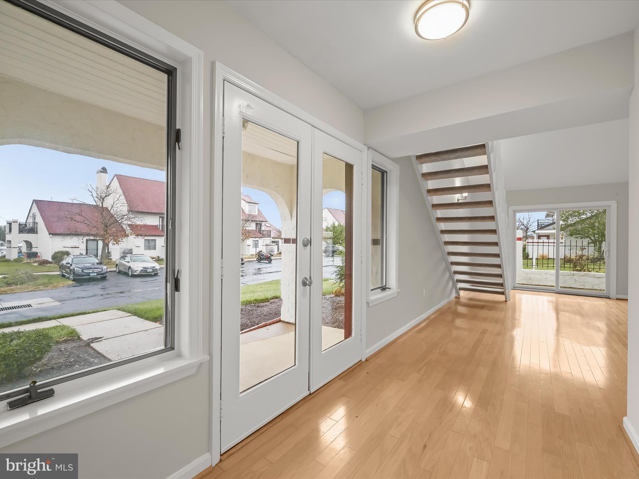 2 Queen Victoria Way Chester, MD 21619 - Photo 10 of 53 workspace with wooden floor and outdoor view