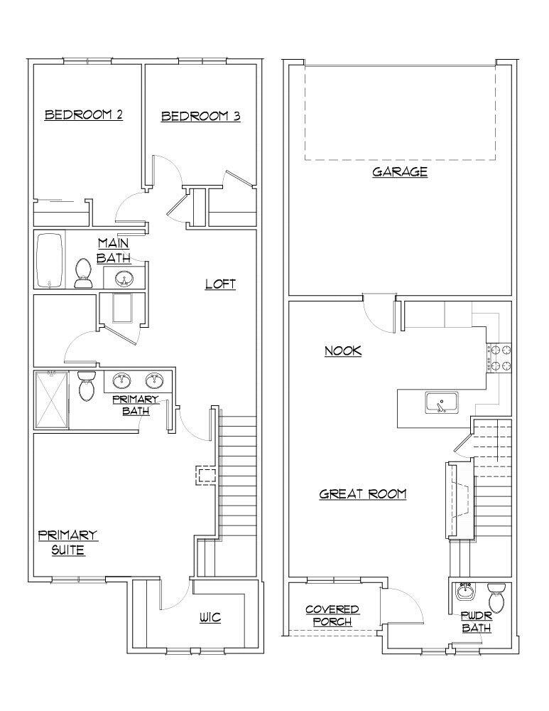 20738 Southeast Scout Place Bend, OR 97702 - Photo 14 of 14 Floorplan-Parkside-TH-Int-v2