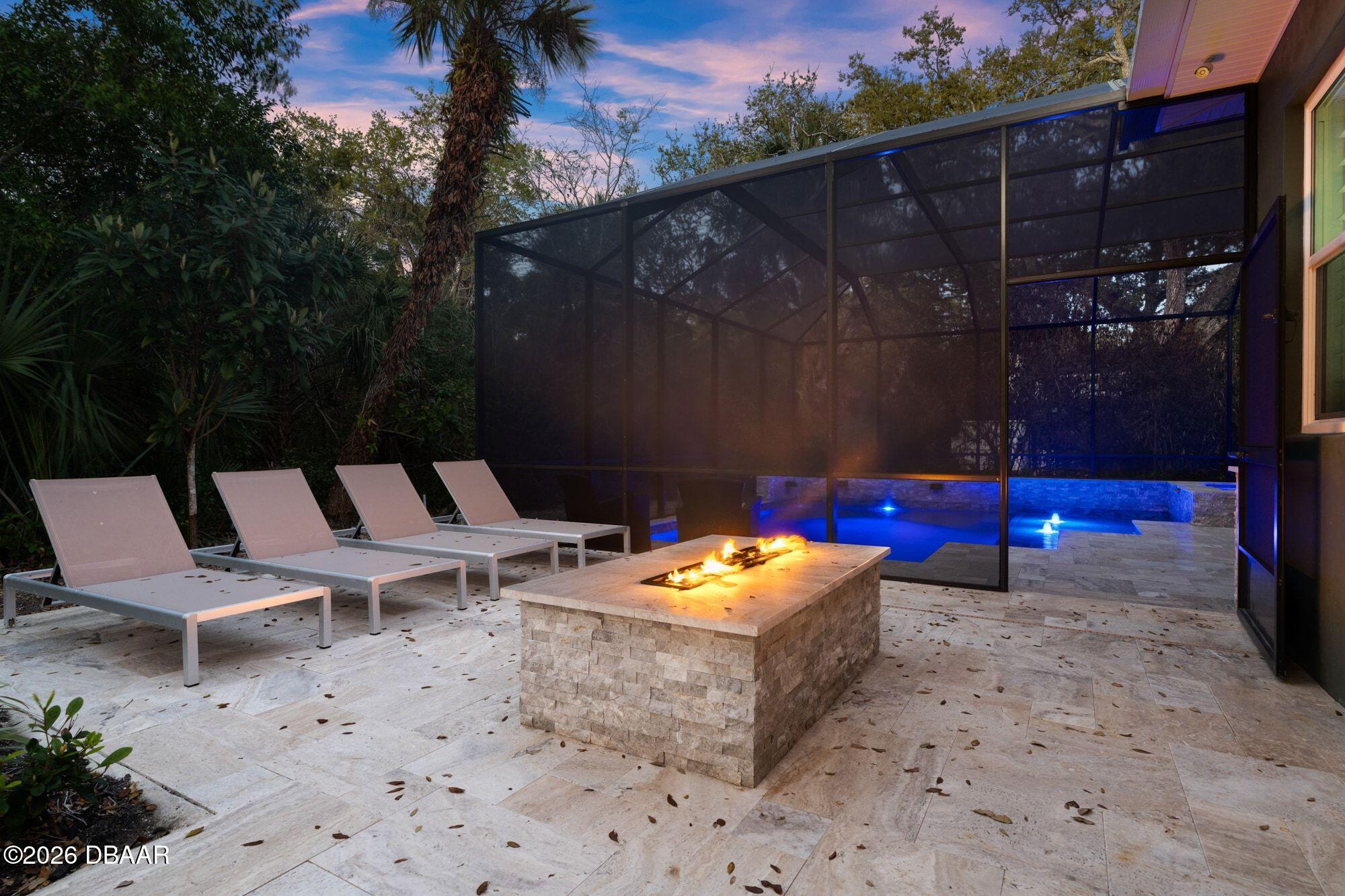 122 Beach Street Ponce Inlet, FL 32127 - Photo 4 of 73 Firepit