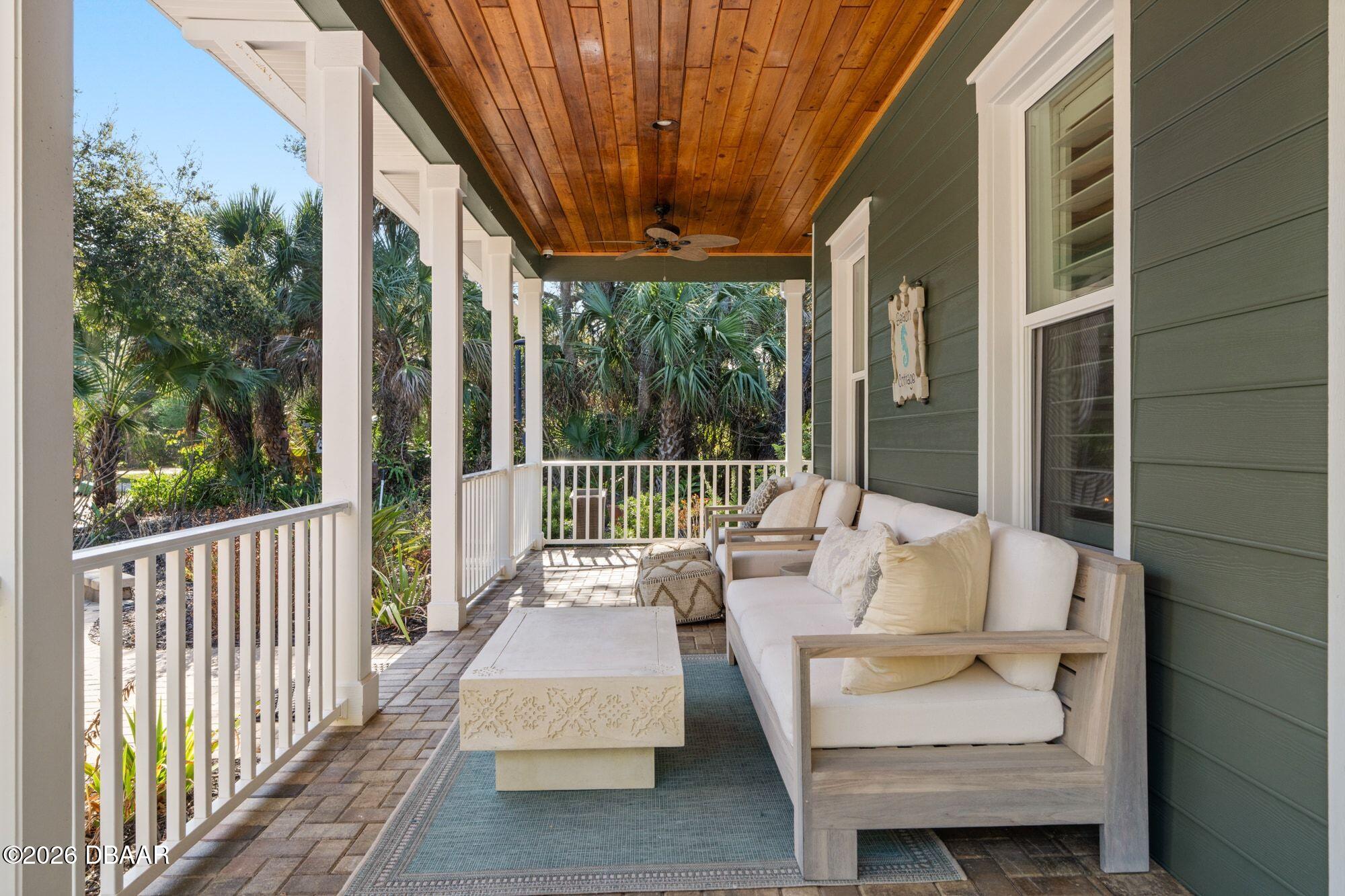 122 Beach Street Ponce Inlet, FL 32127 - Photo 8 of 73 Front Porch