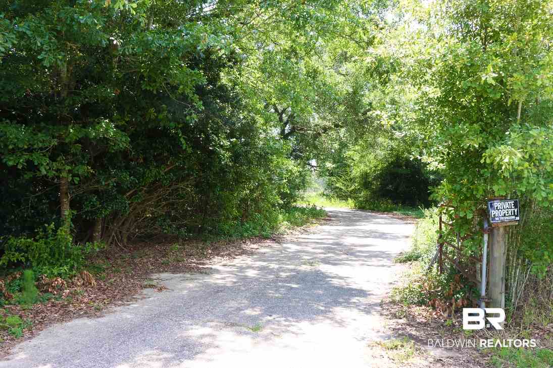 23720 Highway 98 Elberta, AL 36530 - Photo 20 of 23 Back 120 acre parcel entrance from Keichler Rd