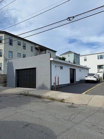 a view of a car garage