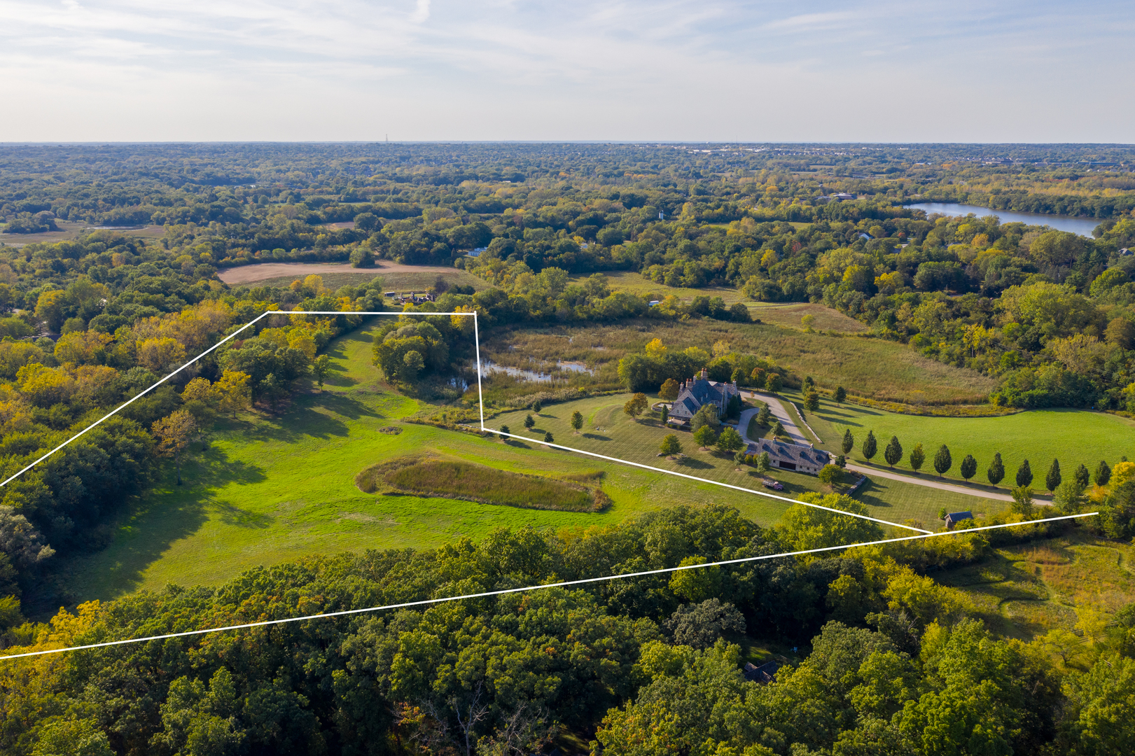 0 Cuba Road Long Grove, IL 60047 - Photo 3 of 4 an aerial view of residential houses with outdoor space
