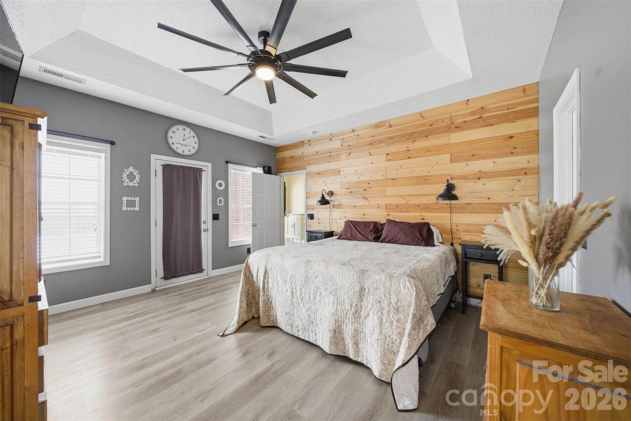 2535 Citrus Lane Sumter, SC 29153 - Photo 21 of 47 a bed room with a bed and a chandelier