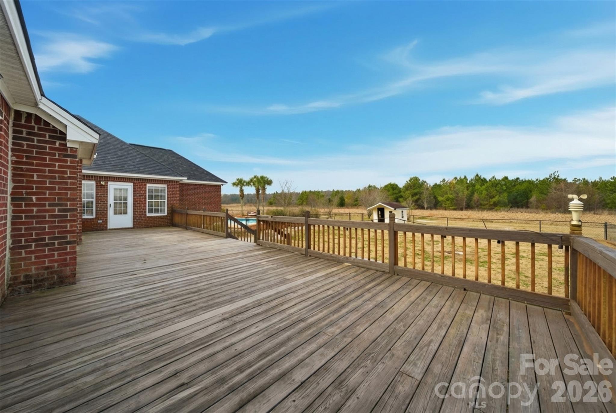 2535 Citrus Lane Sumter, SC 29153 - Photo 34 of 47 a view of a house with wooden deck