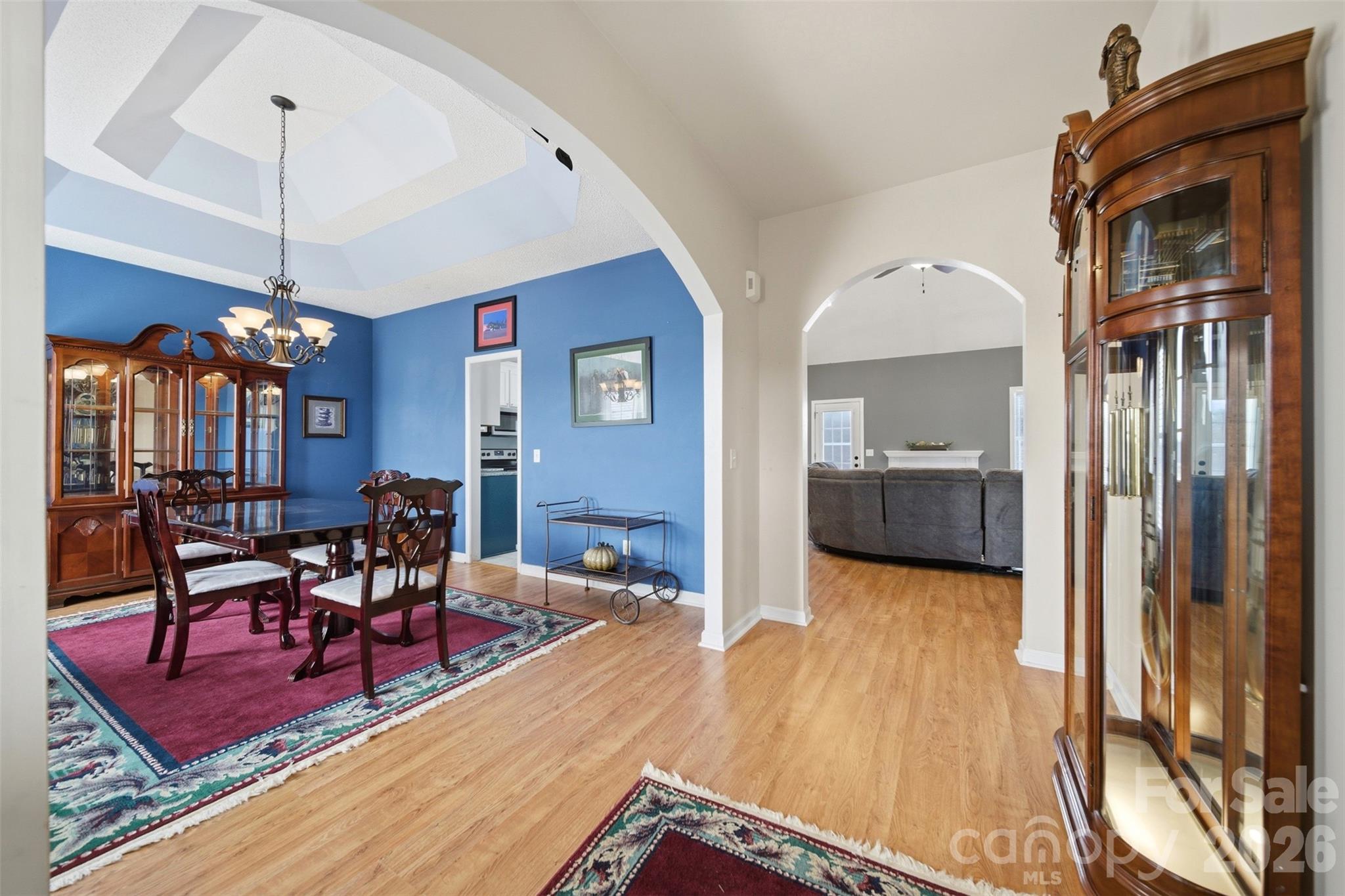 2535 Citrus Lane Sumter, SC 29153 - Photo 4 of 47 a view of a livingroom with furniture and a chandelier