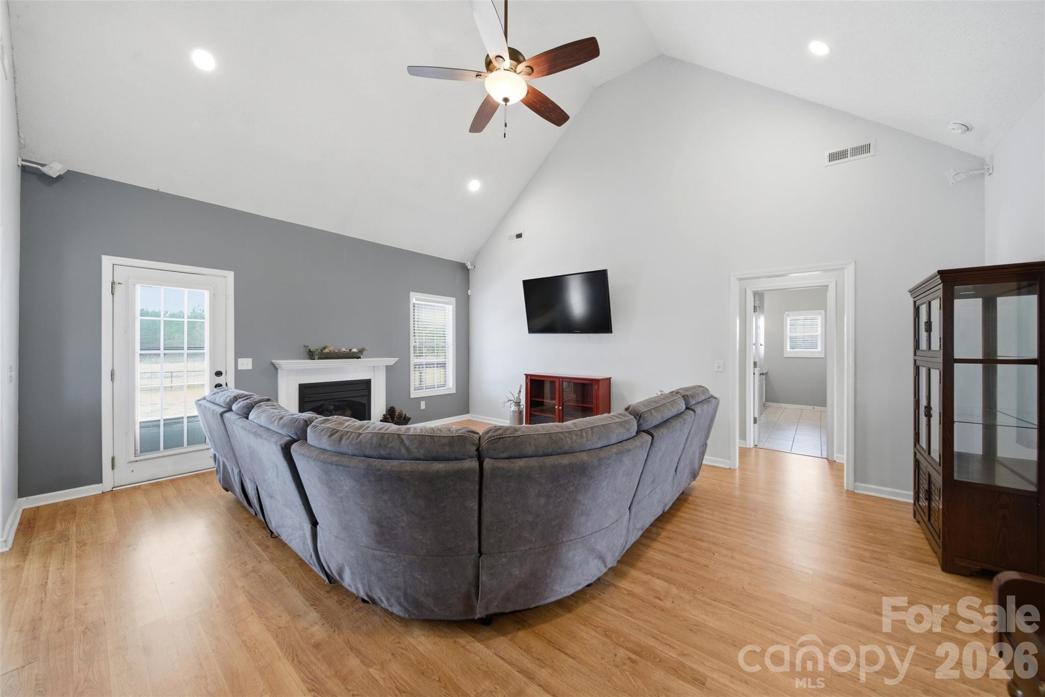 2535 Citrus Lane Sumter, SC 29153 - Photo 9 of 47 a living room with furniture and a flat screen tv