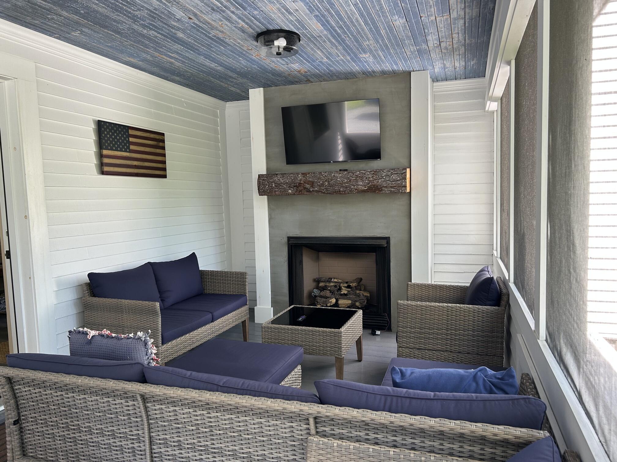 270 Washington Junction Road Hancock, ME 04640 - Photo 22 of 40 3-Season Screen Porch off Kitchen