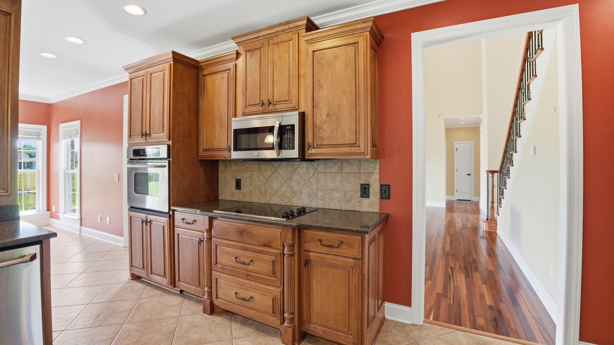 292 Ridgecrest Drive Winchester, TN 37398 - Photo 18 of 62 a kitchen with stainless steel appliances a refrigerator sink and microwave