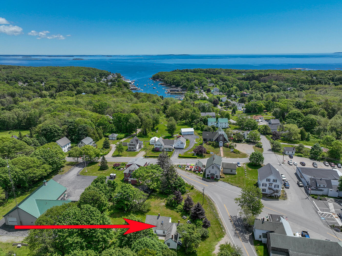 2 Snowball Hill Road Bristol, ME 04554 - Photo 2 of 29 DJI_0509Arrow
