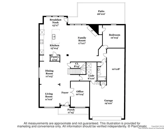 $3,100 | 3615 Mendocino Park, San Antonio, TX 78261