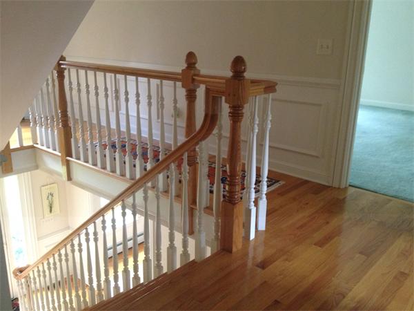 222 Charnock Hill Road Rutland, MA 01543 - Photo 16 of 24 a view of staircase with railing and stairs