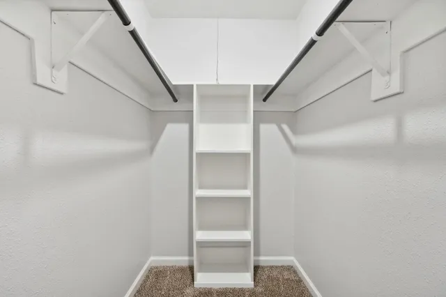 a view of walk in closet