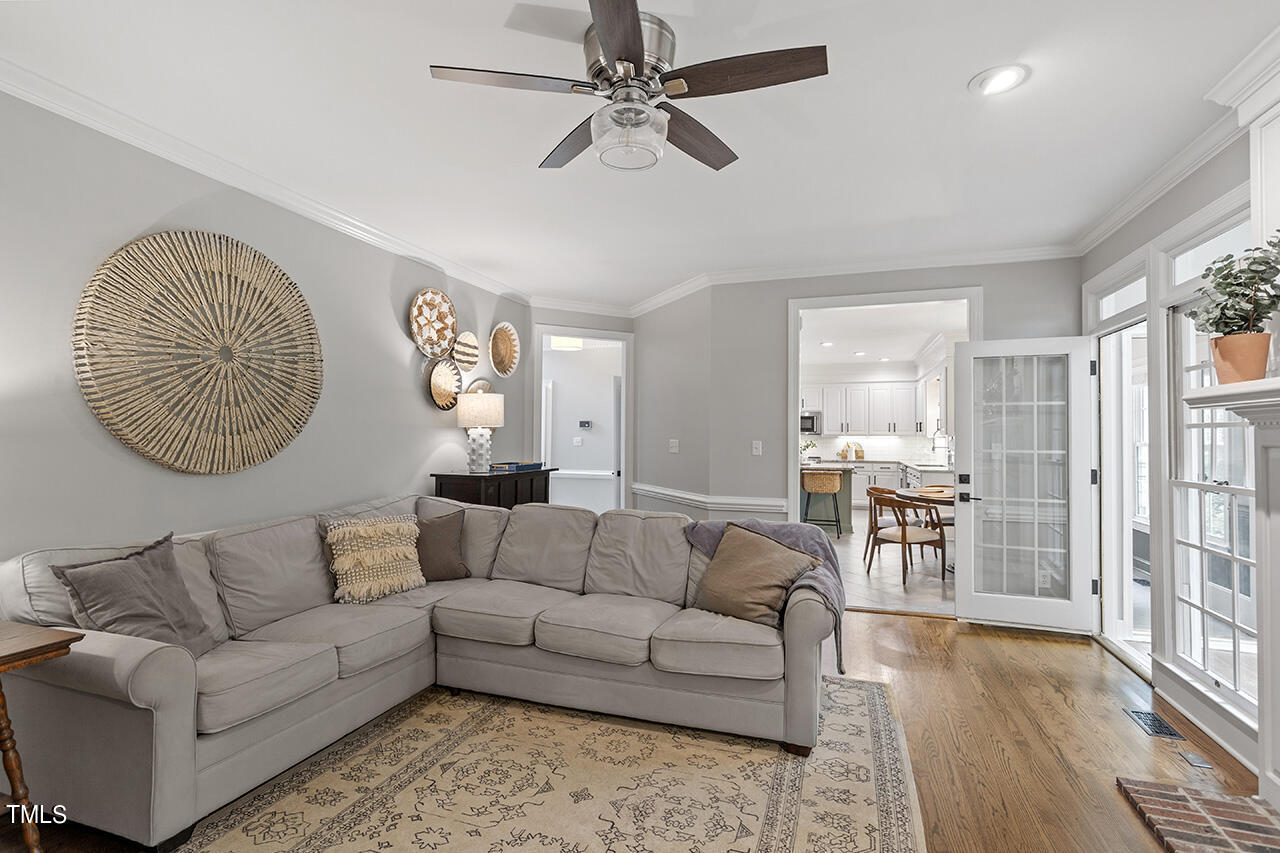 2520 Harptree Court Raleigh, NC 27613 - Photo 30 of 69 a living room with furniture and a large window