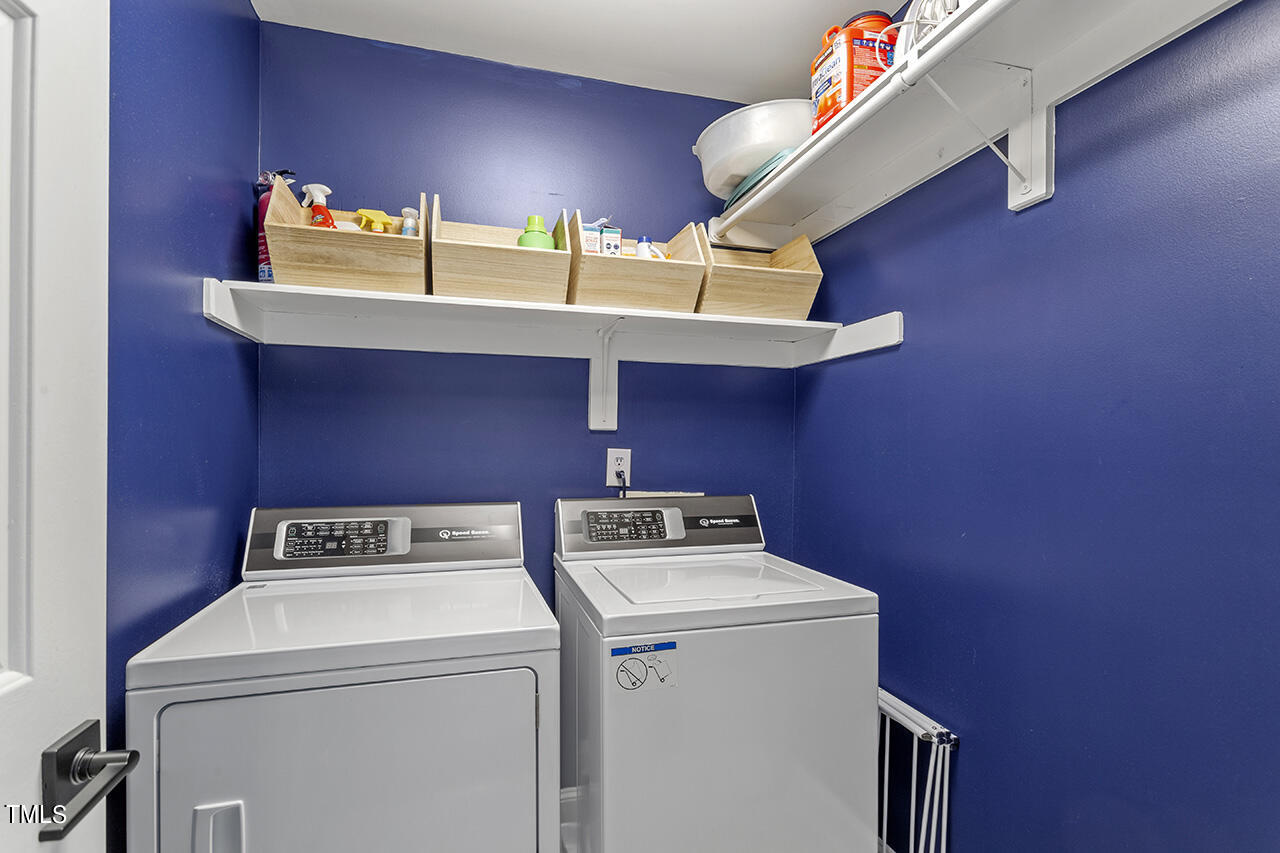 2520 Harptree Court Raleigh, NC 27613 - Photo 47 of 69 a utility room with dryer and washer