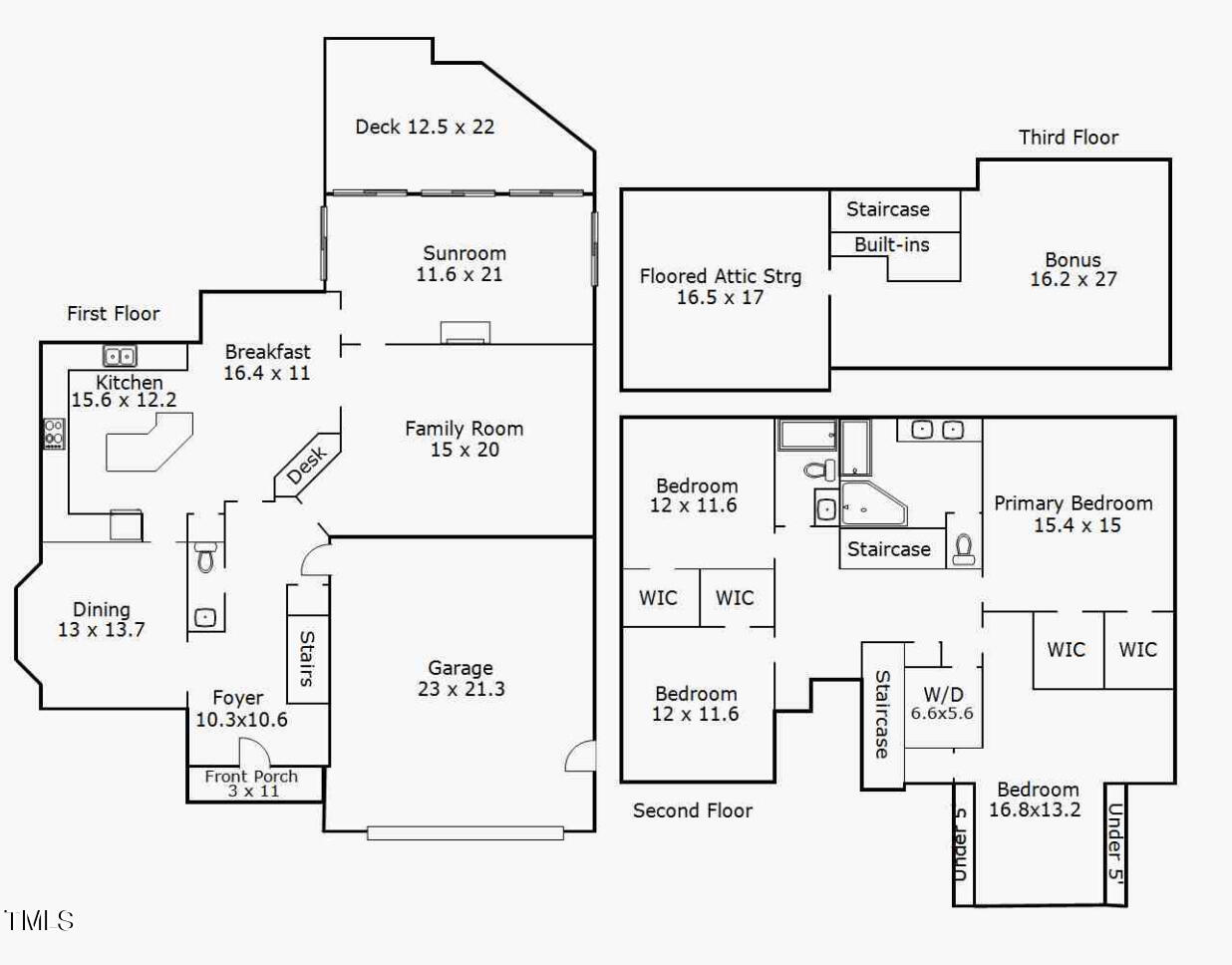 2520 Harptree Court Raleigh, NC 27613 - Photo 68 of 69 2520 harptree FP