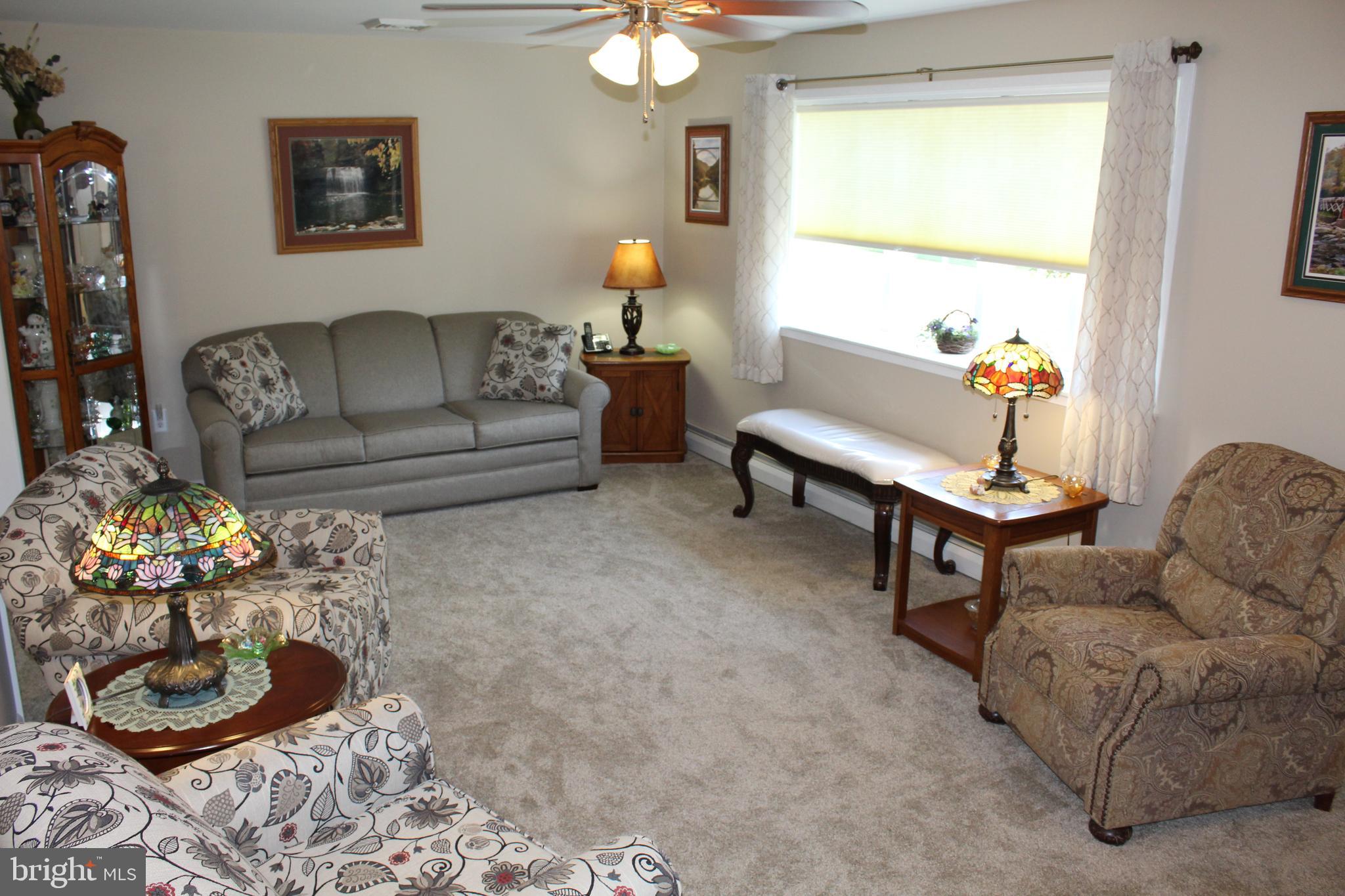 827 Phillips Road Warminster, PA 18974 - Photo 6 of 37 Living Room with New Wall To Wall Carpeting
