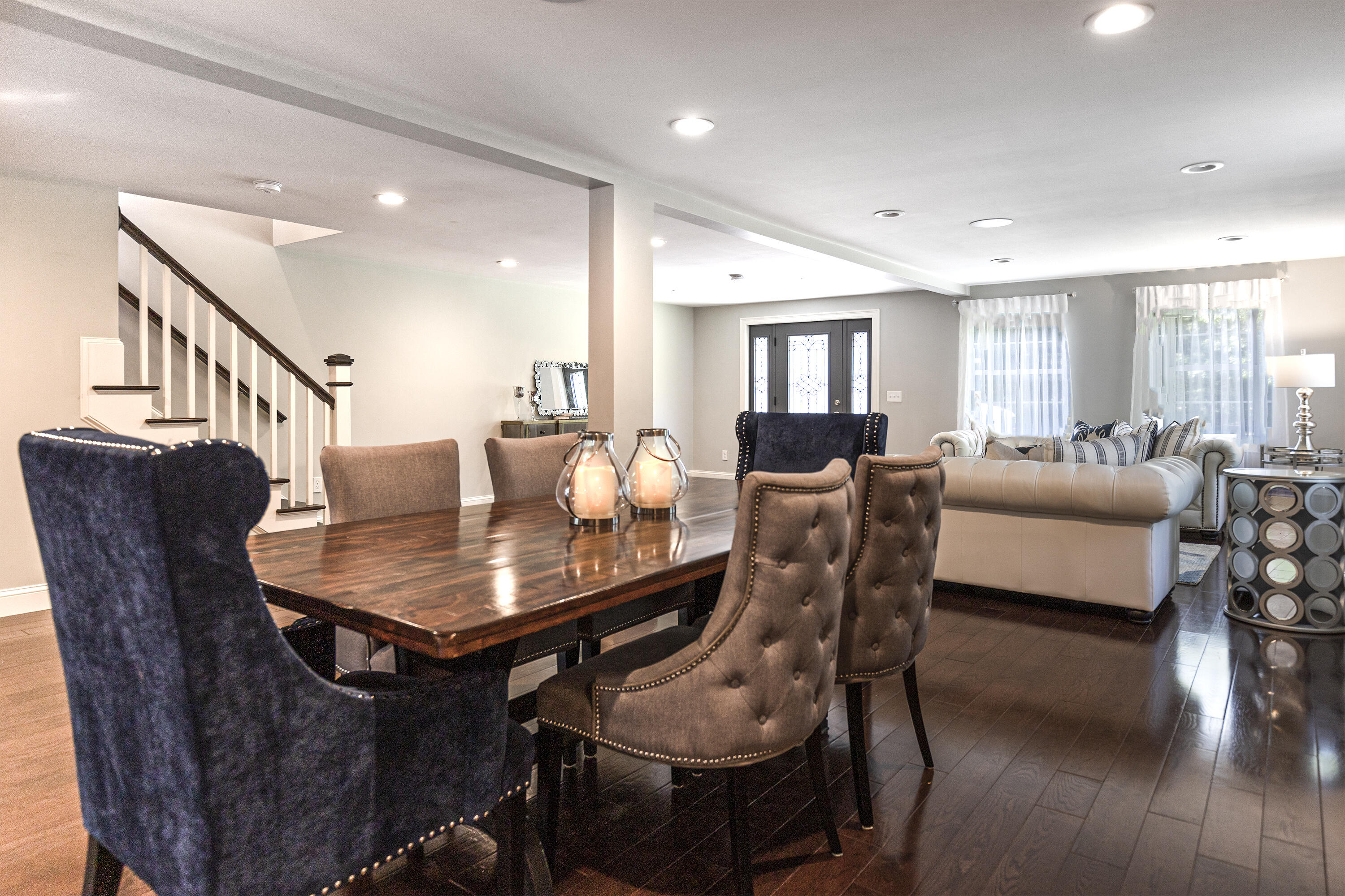 52 Boardley Road Sandwich, MA 02563 - Photo 22 of 100 a view of a dining room with furniture and wooden floor