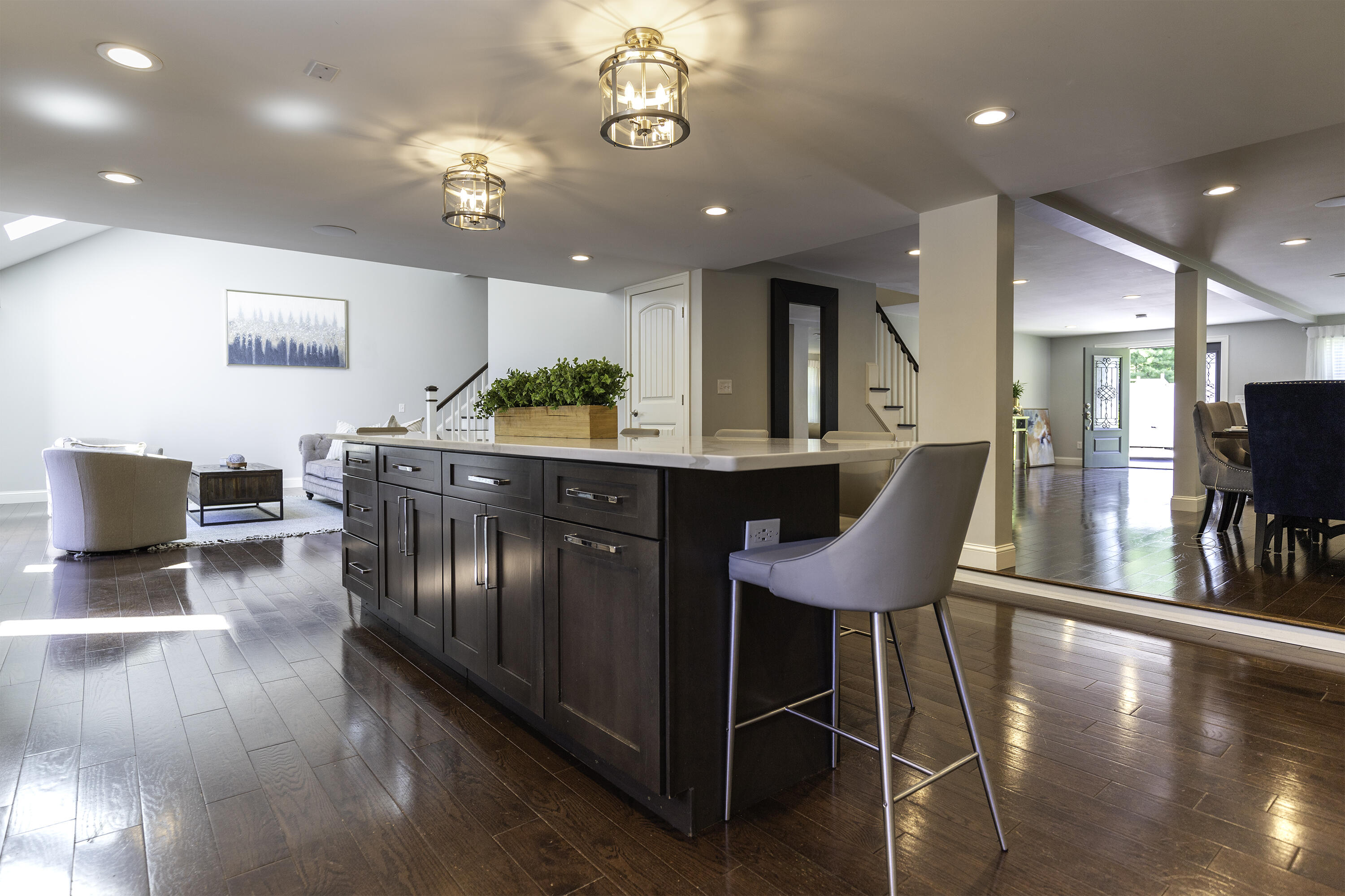 52 Boardley Road Sandwich, MA 02563 - Photo 26 of 100 a dining room with furniture a chandelier and wooden floor
