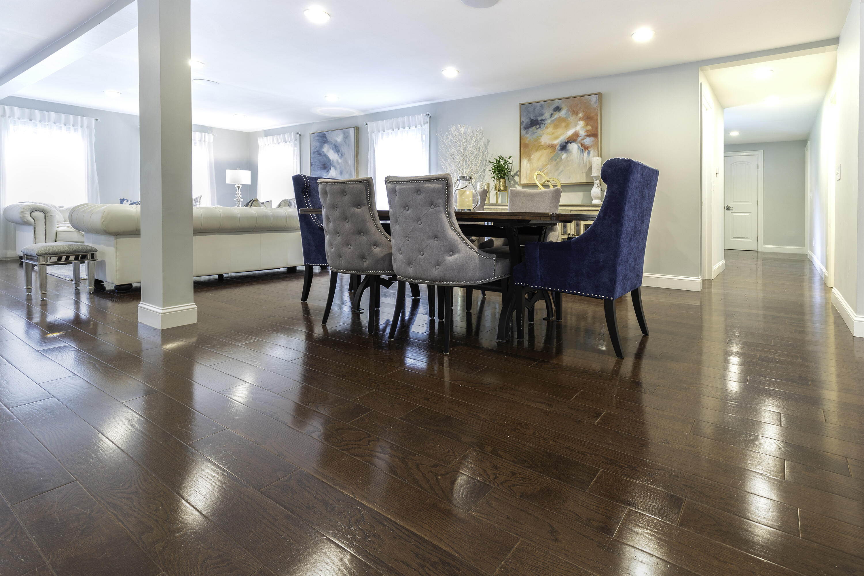 52 Boardley Road Sandwich, MA 02563 - Photo 46 of 100 a view of a dining room with furniture and wooden floor