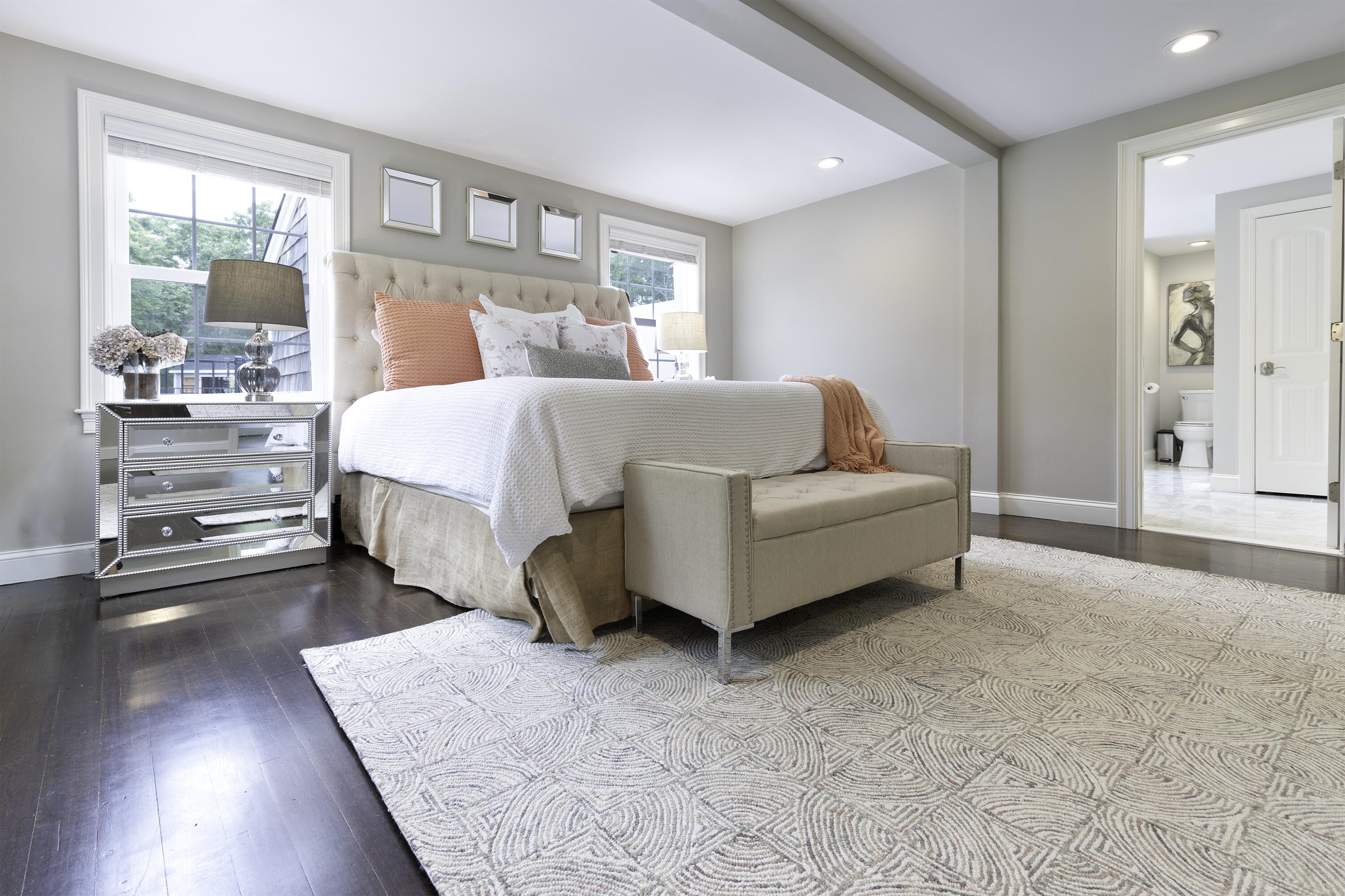 52 Boardley Road Sandwich, MA 02563 - Photo 53 of 100 a bed room with a bed and a couch